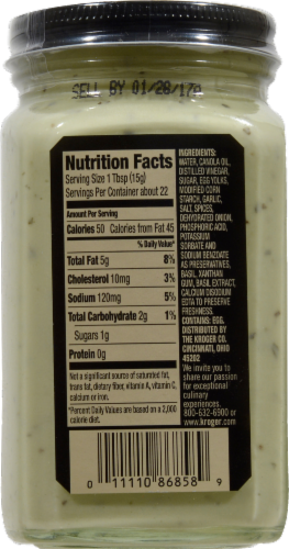 Private Selection™ Basil Aioli Perspective: back