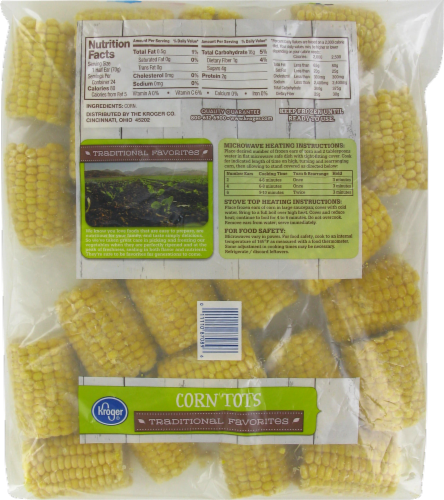 Kroger® Traditional Favorites Corn Tots Half Ears Perspective: back