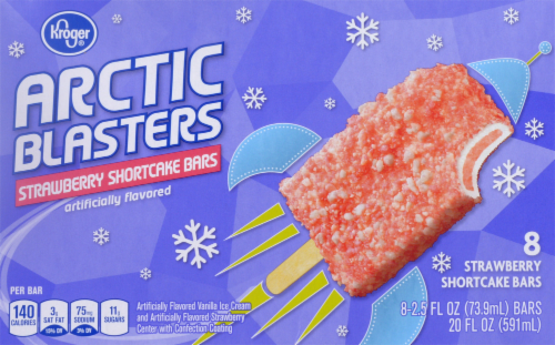 Kroger® Strawberry Shortcake Arctic Blasters Bars Perspective: back