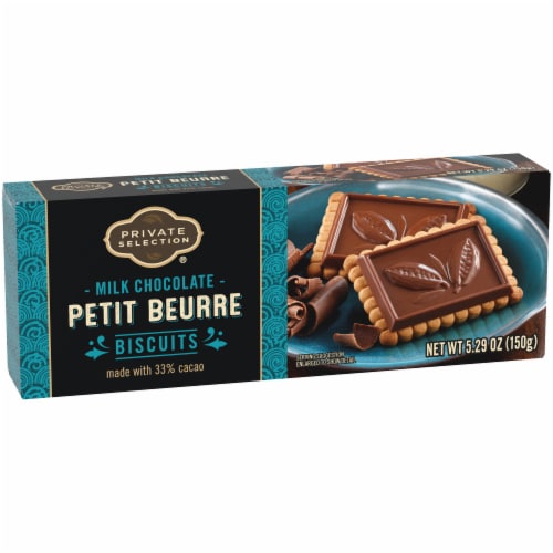 Private Selection™ Milk Chocolate Petit Beurre Biscuits Perspective: back