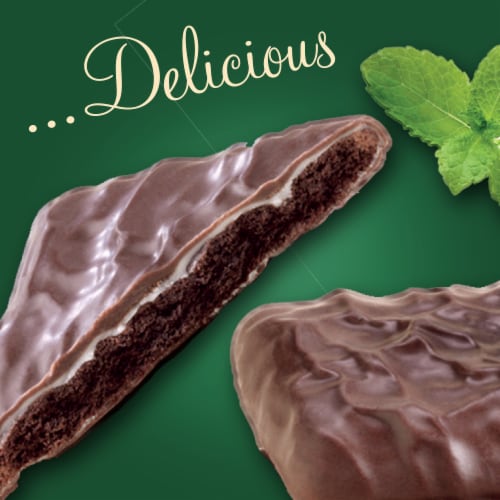 Kroger® Fudge Enrobed Mint Cookies Perspective: back