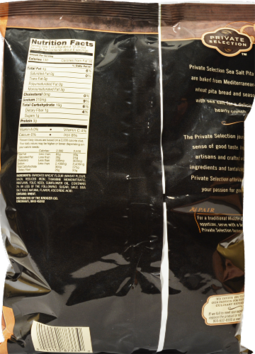 Private Selection™ Sea Salt Pita Chips Perspective: back