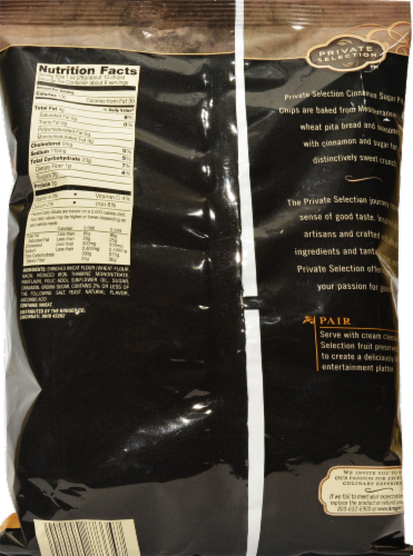 Private Selection™ Cinnamon Sugar Pita Chips Perspective: back