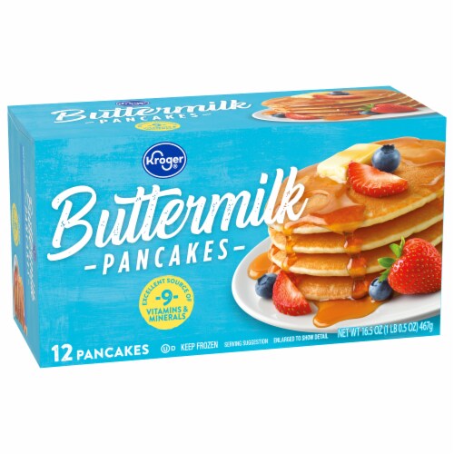 Kroger® Buttermilk Pancakes Perspective: back