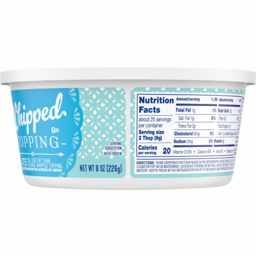 Kroger® Lite Whipped Topping Perspective: back