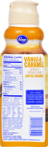 Kroger® Vanilla Caramel Coffee Creamer Perspective: back