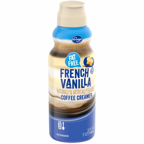 Kroger® Fat Free French Vanilla Coffee Creamer Perspective: back