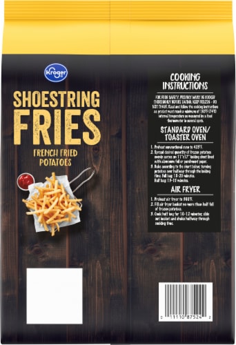 Kroger® Shoestring French Fries Perspective: back