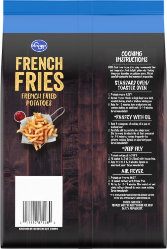 Kroger® French Fries Perspective: back