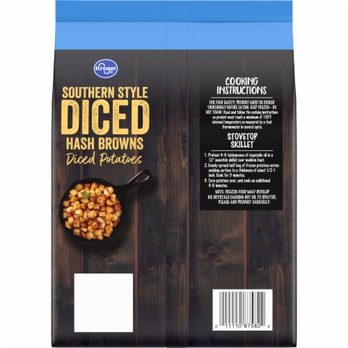 Kroger® Southern Style Hash Browns Perspective: back