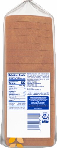 Kroger® Round Top 100% Whole Wheat Bread Perspective: back
