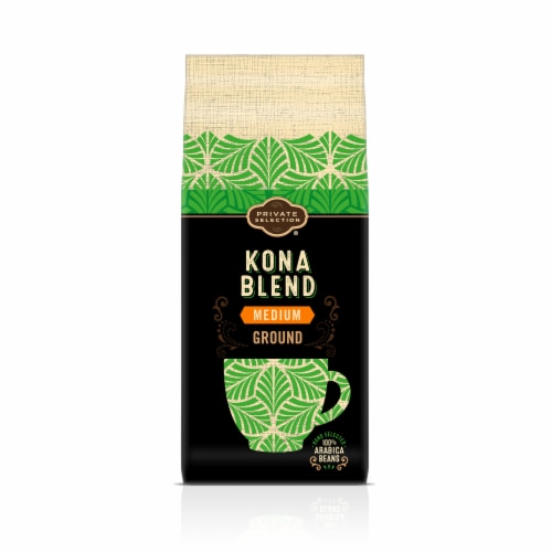 Private Selection® Kona Blend Medium Roast Ground Coffee Perspective: back
