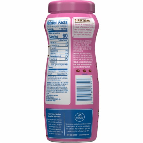 Kroger® Non-Dairy Amaretto Coffee Creamer Perspective: back