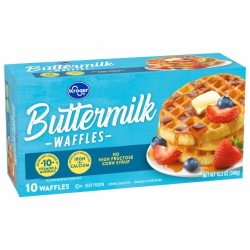 Kroger® Buttermilk Waffles Perspective: back