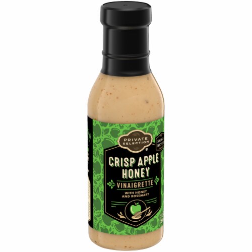 Private Selection® Crisp Apple Honey Vinaigrette Salad Dressing Perspective: back