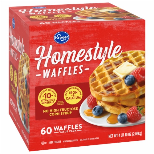Kroger® Homestyle Waffles Perspective: back