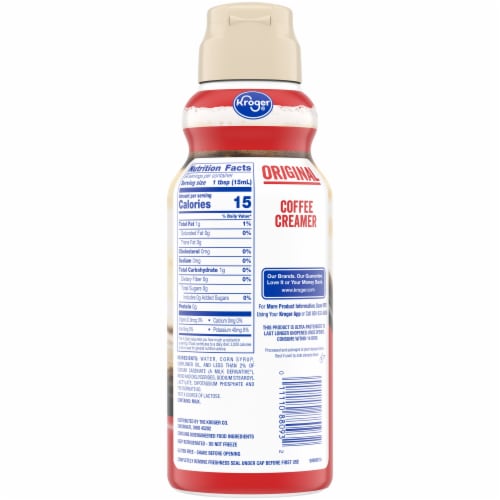 Kroger® Original Coffee Creamer Perspective: back