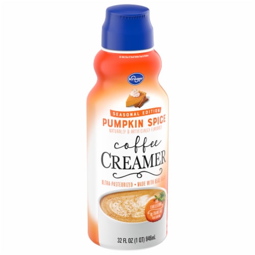 Kroger® Pumpkin Spice Coffee Creamer Perspective: back