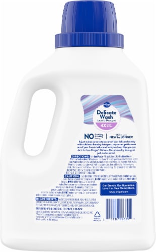 Kroger Delicate Wash Liquid Laundry Detergent Perspective: back
