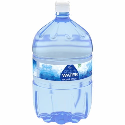 Kroger® Purified Gallon Bottled Water Perspective: back