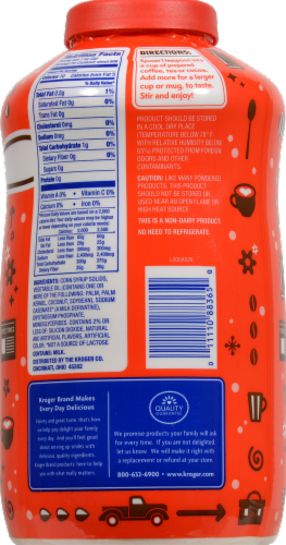 Kroger® Original Non-Dairy Coffee Creamer Perspective: back