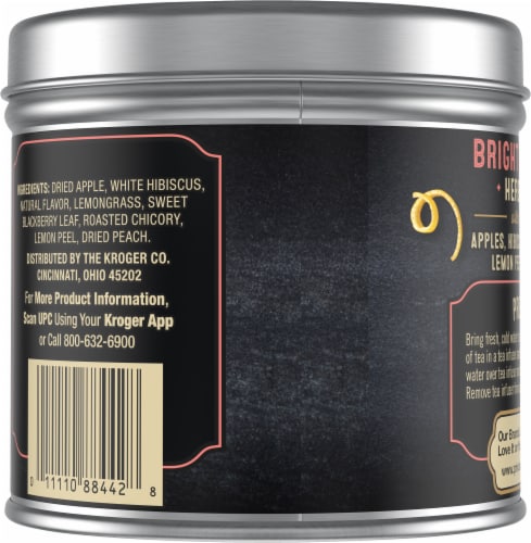 Private Selection® Peach Lemon Loose Leaf Herbal Tea Perspective: back