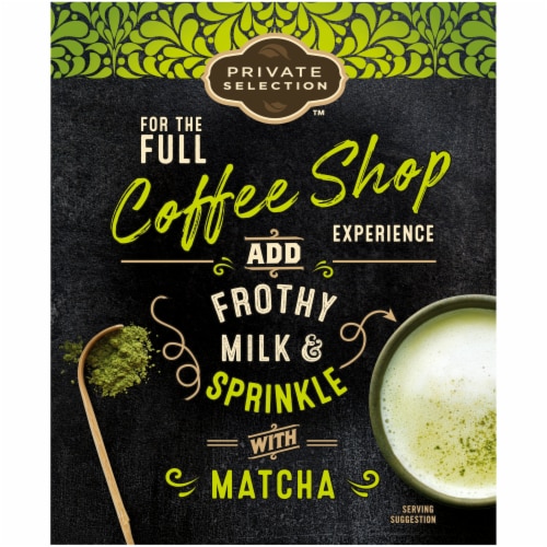 Private Selection™ Matcha Green Tea Latte Mix Perspective: back