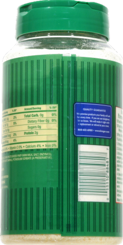 Kroger® Grated Parmesan Cheese Perspective: back