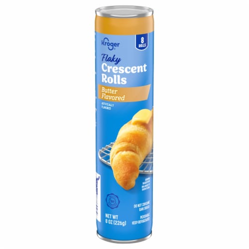 Kroger® Flaky Butter Flavored Crescent Dinner Rolls Perspective: back