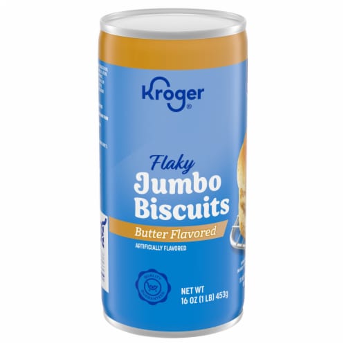 Kroger® Flaky Butter Flavored Jumbo Biscuits Perspective: back