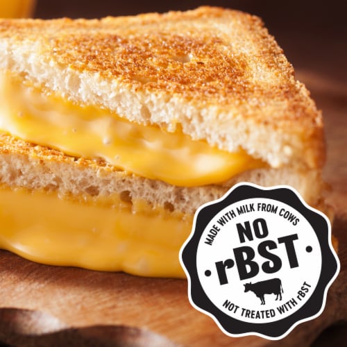 Kroger® Singles Fat Free American Sliced Cheese Perspective: back