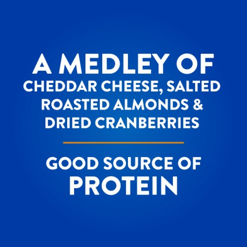 Kroger® Cheddar Cheese Cranberry & Almond Snack Kit Perspective: back