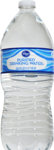 Kroger® Purified Drinking Water Perspective: back