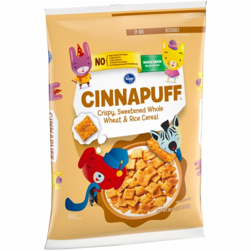 Kroger® Cinnapuff Cereal Perspective: back