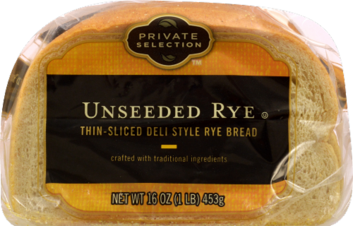 Private Selection™ Unseeded Rye Bread Perspective: back