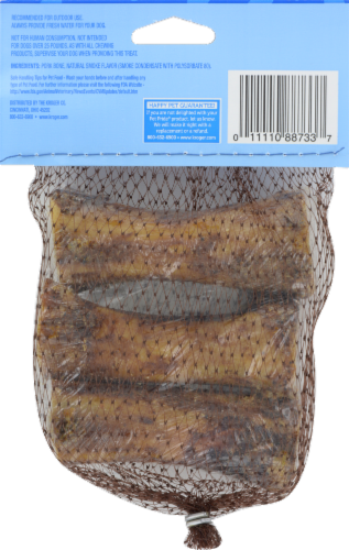 Pet Pride® Natural Smoky Mini Pork Bones for Dogs Perspective: back