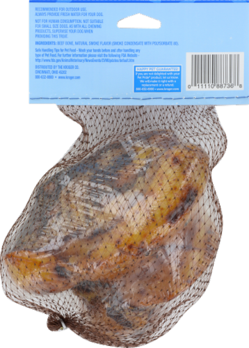 Pet Pride® Natural Smokey Beef Knuckle Bone for Dogs Perspective: back