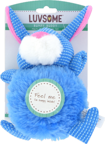 Luvsome™ Bumpy Buddy Dog Toy - Assorted Perspective: back