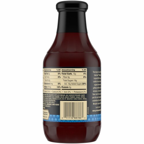 Private Selection™ Memphis Inspired BBQ Sauce Perspective: back