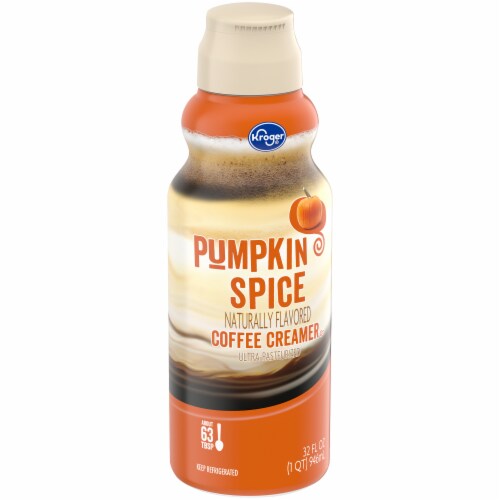 Kroger® Pumpkin Spice Coffee Creamer Perspective: back