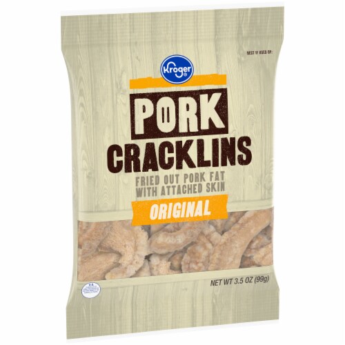 Kroger® Original Pork Cracklins Perspective: back