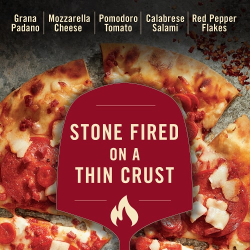 Private Selection® Doppio Pepperoni & Mozzarella Thin Crust Frozen Pizza Perspective: back