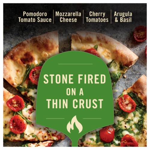 Private Selection® Italian Buffalo Mozzarella & Arugula Thin Crust Frozen Pizza Perspective: back