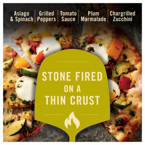 Private Selection® French Goat Cheese & Marinated Vegetable Thin Crust Pizza Perspective: back