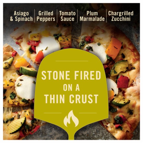 Private Selection® French Goat Cheese & Marinated Vegetable Thin Crust Frozen Pizza, 19.2 oz