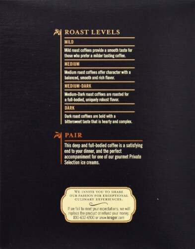 Private Selection® Kona Blend Medium Roast K-Cup Coffee Pods Perspective: back