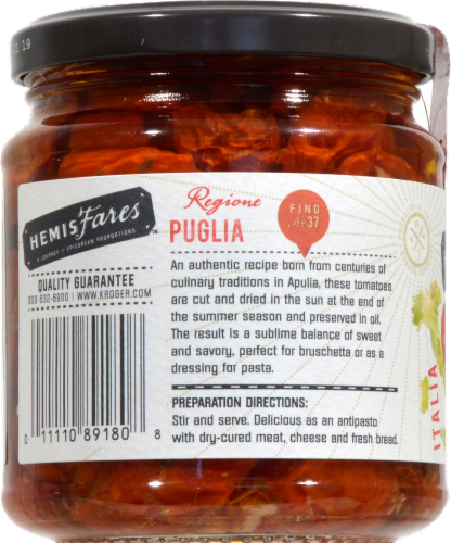 HemisFares™ Semi-Dried Tomatoes Perspective: back