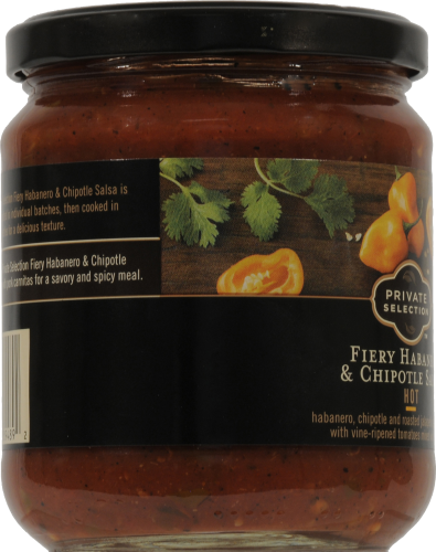 King Soopers - Private Selection™ Fiery Habanero & Chipotle Hot Salsa, 16 oz