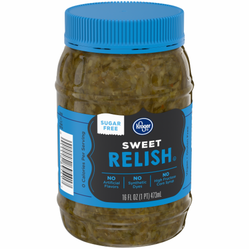 Kroger® Sugar-Free Sweet Relish Perspective: back