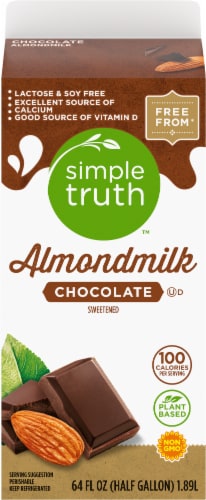 Simple Truth® Chocolate Almond Milk Perspective: back